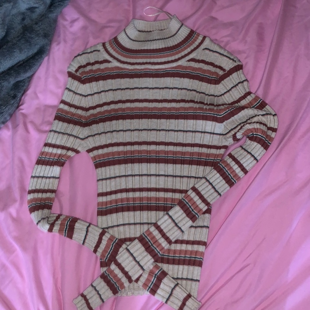 Never worn stripped turtle neck
